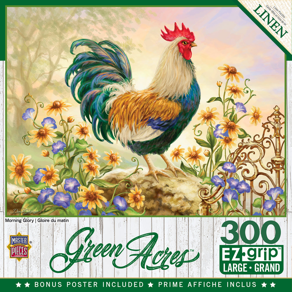 Puzzle Masterpieces:  300 piece EzGrip Green Acres - Morning Glory