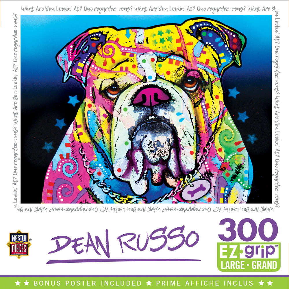 Puzzle Masterpieces:  300 Piece EZGrip Dean Russo - What Are You Looking At?