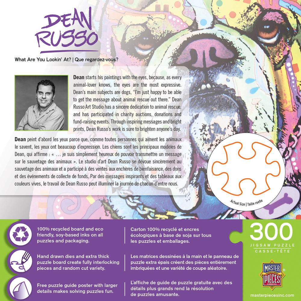 Puzzle Masterpieces:  300 Piece EZGrip Dean Russo - What Are You Looking At?