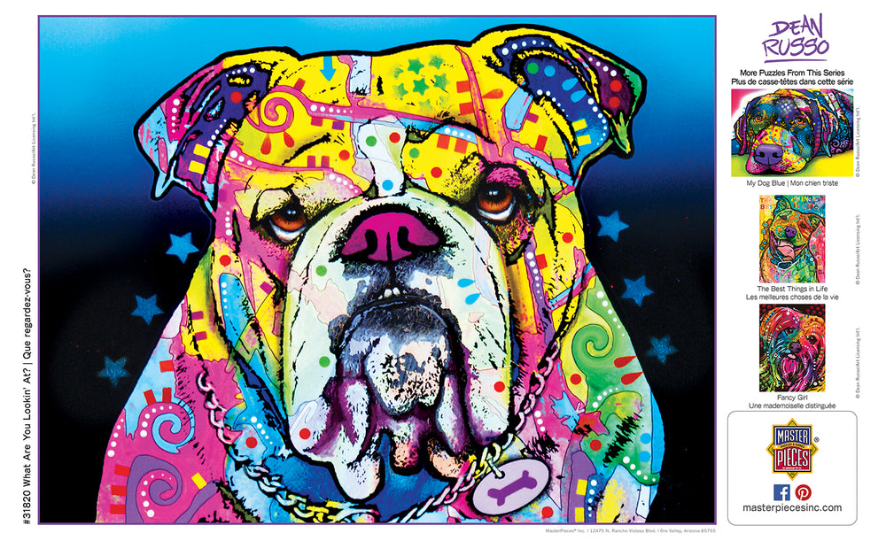 Puzzle Masterpieces:  300 Piece EZGrip Dean Russo - What Are You Looking At?