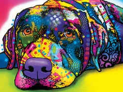 Puzzle Masterpieces:  300 Piece EZGrip Dean Russo - My Dog Blue