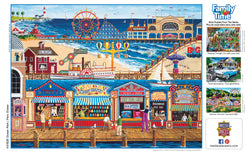 Puzzle Masterpieces:  400 piece Family Time - Ocean Park