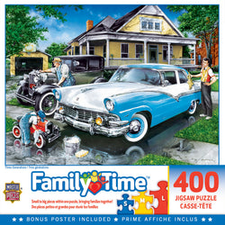 Puzzle Masterpieces:  400 piece Family Time - Three Generations