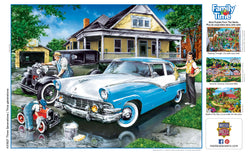 Puzzle Masterpieces:  400 piece Family Time - Three Generations