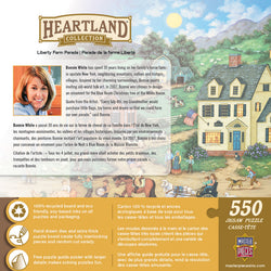 Puzzle Masterpieces:  550 Piece Heartland Collection - Liberty Farm Parade