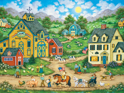 Puzzle Masterpieces:  550 Piece Heartland Collection - Liberty Farm Parade