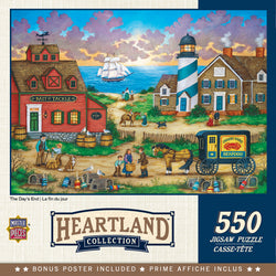 Puzzle Masterpieces:  550 Piece Heartland Collection - The Days End