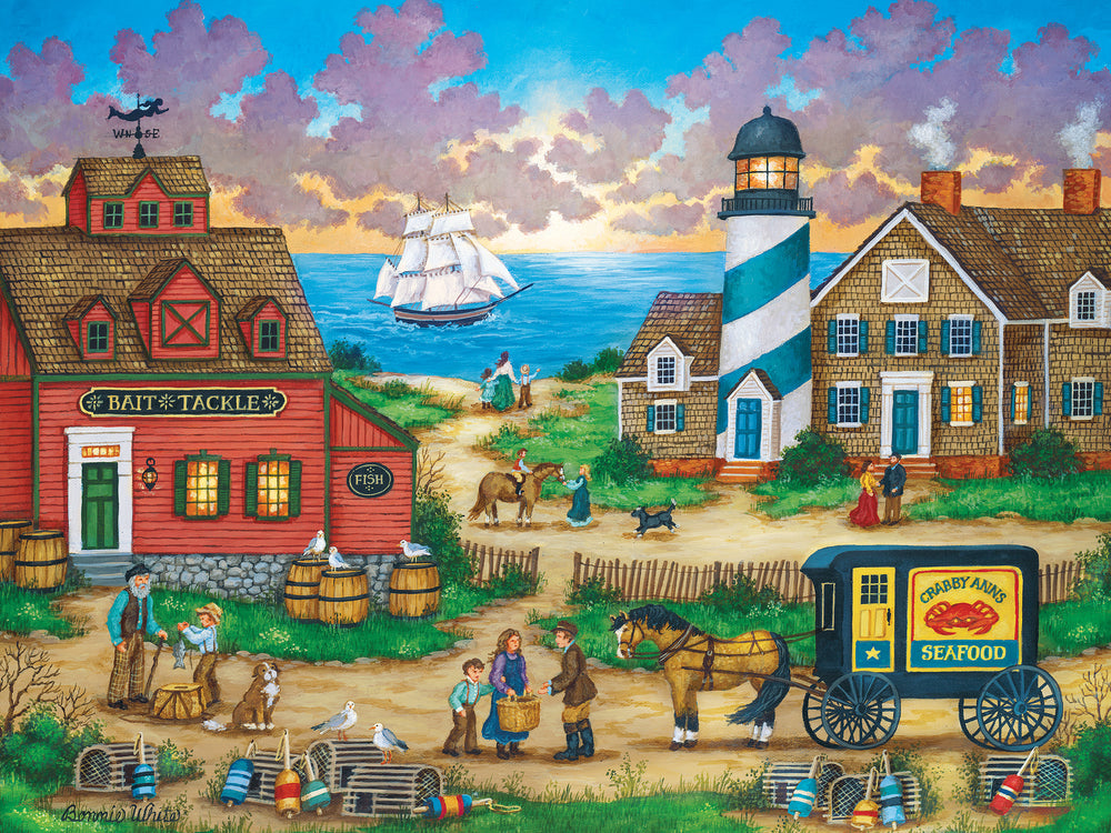 Puzzle Masterpieces:  550 Piece Heartland Collection - The Days End