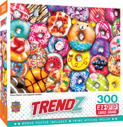 Puzzle Masterpieces:  300 Piece EZGrip Trendz - Donut Resist
