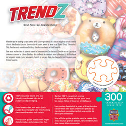 Puzzle Masterpieces:  300 Piece EZGrip Trendz - Donut Resist
