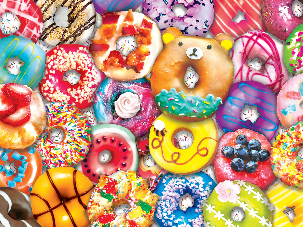 Puzzle Masterpieces:  300 Piece EZGrip Trendz - Donut Resist