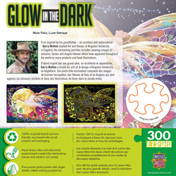 Puzzle Masterpieces:  300 piece EzGrip Glow in the Dark - Moon Fairy