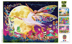 Puzzle Masterpieces:  300 piece EzGrip Glow in the Dark - Moon Fairy