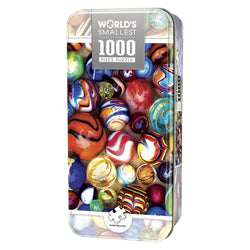 Puzzle Masterpieces: 1000 Piece  Worlds Smallest Puzzle in a Tin All My Marbles
