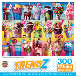 Puzzle Masterpieces:  300 piece EzGrip Trendz - Freakshakes