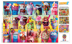 Puzzle Masterpieces:  300 piece EzGrip Trendz - Freakshakes
