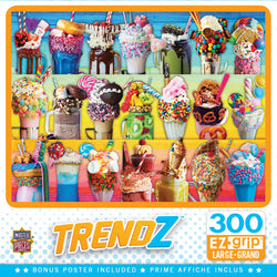 Puzzle Masterpieces:  300 piece EzGrip Trendz - Freakshakes