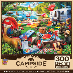 Puzzle Masterpieces:  300 piece EzGrip Campside - Little Rascals
