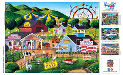 Puzzle Masterpieces:  400 piece Family Time - Summer Carnival