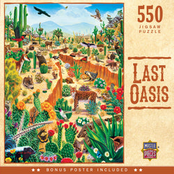Puzzle Masterpieces:  550 Piece Tribal Spirit - Last Oasis