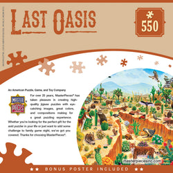 Puzzle Masterpieces:  550 Piece Tribal Spirit - Last Oasis