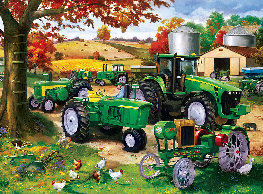 Puzzle Masterpieces:  500 Piece 4-Pack Farm & Country
