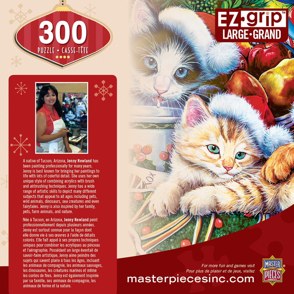 Puzzle Masterpieces:  300 Piece EzGrip Holiday - Holiday Treasures