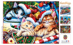 Puzzle Masterpieces:  300 Piece EzGrip Holiday - Holiday Treasures