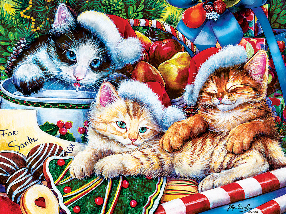 Puzzle Masterpieces:  300 Piece EzGrip Holiday - Holiday Treasures