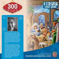 Puzzle Masterpieces:  300 Piece EzGrip Holiday - Away in a Manger