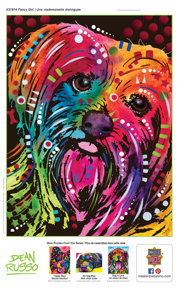 Puzzle Masterpieces:  300 piece EzGrip Dean Russo - Fancy Girl