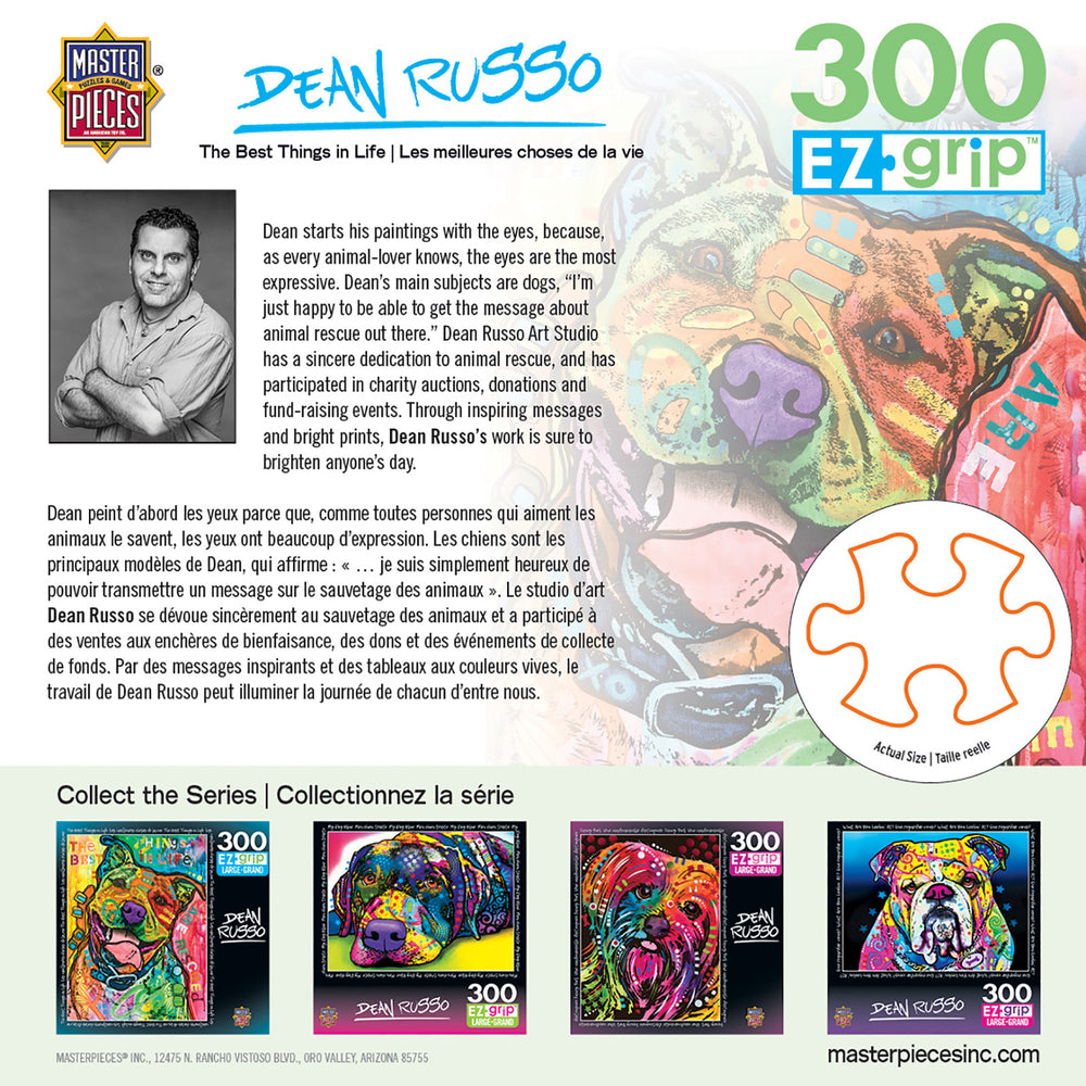 Puzzle Masterpieces:  300 piece EzGrip Dean Russo - The Best Things in Life