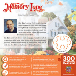 Puzzle Masterpieces:  300 Piece EZGrip Memory Lane - October Skies