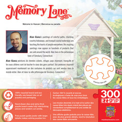 Puzzle Masterpieces:  300 piece EzGrip Memory Lane - Welcome to Heaven