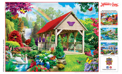 Puzzle Masterpieces:  300 piece EzGrip Memory Lane - Welcome to Heaven