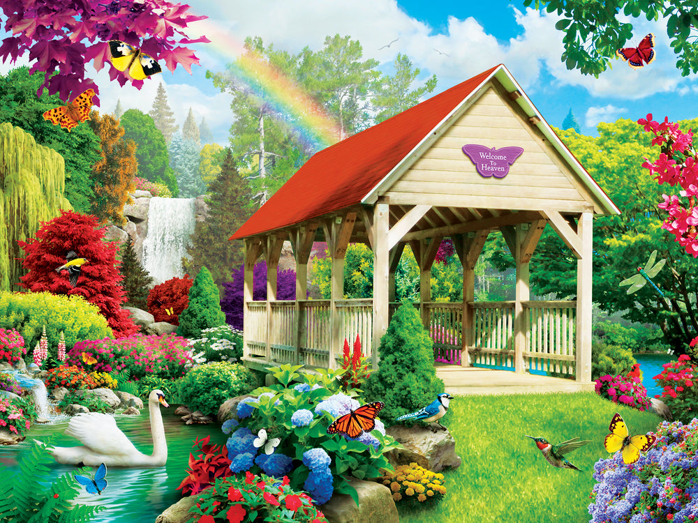 Puzzle Masterpieces:  300 piece EzGrip Memory Lane - Welcome to Heaven