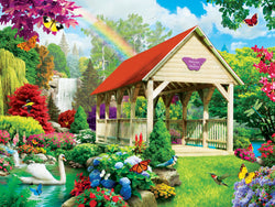 Puzzle Masterpieces:  300 piece EzGrip Memory Lane - Welcome to Heaven