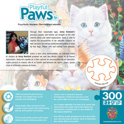 Puzzle Masterpieces:  300 Piece EZGrip Playful Paws - Puuurfectly Adorable