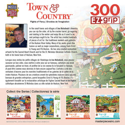 Puzzle Masterpieces:  300 Piece EZGrip Town & Country - Flights of Fancy