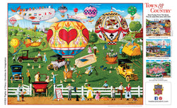 Puzzle Masterpieces:  300 Piece EZGrip Town & Country - Flights of Fancy