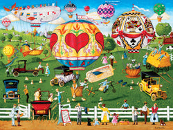 Puzzle Masterpieces:  300 Piece EZGrip Town & Country - Flights of Fancy
