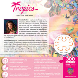 Puzzle Masterpieces:  300 piece EzGrip Tropics - Pretty in Pink