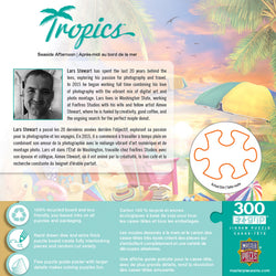 Puzzle Masterpieces:  300 Piece EzGrip Tropics - Seaside Afternoon