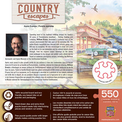 Puzzle Masterpieces:  550 Piece Country Escapes - Apple Express