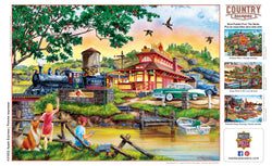 Puzzle Masterpieces:  550 Piece Country Escapes - Apple Express