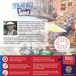 Puzzle Masterpieces:  550 Piece Travel Diary - Barcelona