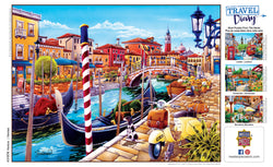 Puzzle Masterpieces:  550 Piece Travel Diary - Venice