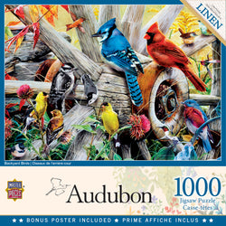 Puzzle Masterpieces: 1000 Piece Audubon - Backyard Birds