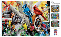 Puzzle Masterpieces: 1000 Piece Audubon - Backyard Birds