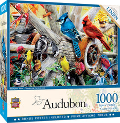 Puzzle Masterpieces: 1000 Piece Audubon - Backyard Birds
